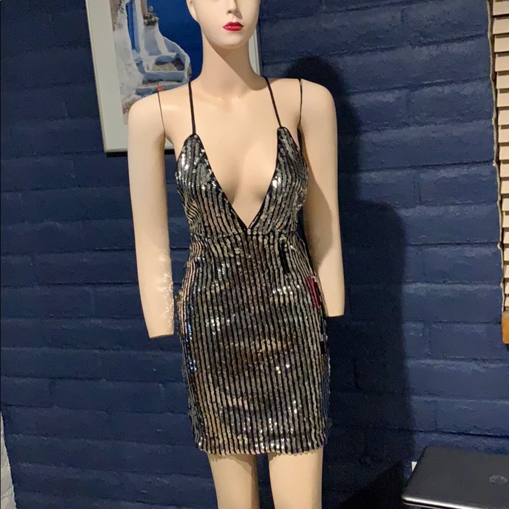 Beautiful Silver Dress - Picture 7 of 7